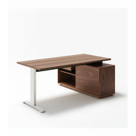 Escritorio de oficina modular de melamina