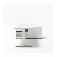 Escritorio de oficina modular de melamina