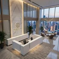 Recepción de oficina GOLD 1