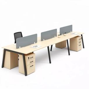 Cubículo estación de trabajo moderna para oficina
