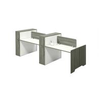 Estación de trabajo muebles modulares