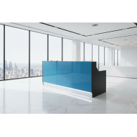 Recepción de oficina Blue star