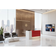 Mueble de recepción para oficina TWO
