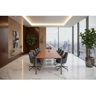 Mesa de juntas para oficina DELUXE