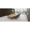 Mesa de Juntas para oficina extensible Cherryman Amber