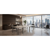Mesa de Juntas para oficina extensible Cherryman Amber