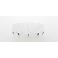 Mesa de Juntas para oficina extensible Cherryman Amber