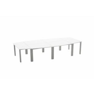 Mesa de Juntas para oficina extensible Cherryman Amber