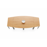 Mesa de Juntas para oficina extensible Cherryman Amber