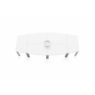 Mesa de Juntas para oficina extensible Cherryman Amber