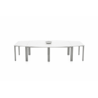Mesa de Juntas para oficina extensible Cherryman Amber