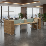 Cubiculos de oficina modernos