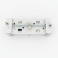 Cubiculos de oficina modernos