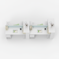 Cubiculos de oficina modernos