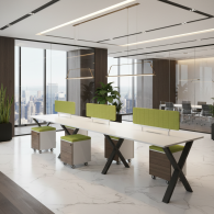 Estaciones de Trabajo EMMA | Muebles de Oficina Operativos