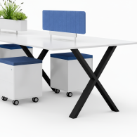 Cubiculos de oficina de estacion de trabajo