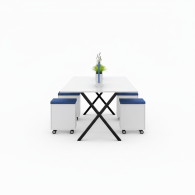 Cubiculos de oficina de estacion de trabajo