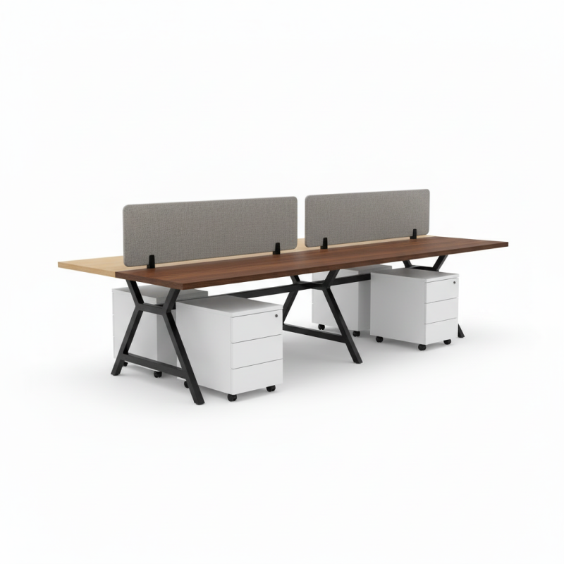 Estación de trabajo muebles de oficina ÉLITE NATURE - Inicio - Muebles de oficina de alta calidad al mejor precio 