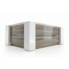 Mueble de recepción para oficina White Clean