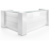 Mueble de recepción para oficina White Clean