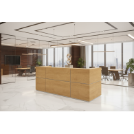 Mueble de recepción para oficina NOVE