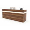Mueble de recepción para oficina Gris / Confort