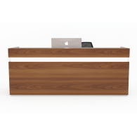 Mueble de recepción para oficina Gris / Confort