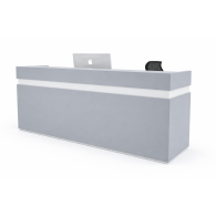 Mueble de recepción para oficina Gris / Confort