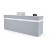 Mueble de recepción para oficina Gris / Confort