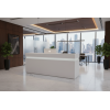 Mueble de recepción para oficina Gris / Confort