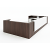 Mueble de recepción de oficina modern LAMINATED