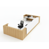 Mueble de recepción de oficina modern LAMINATED