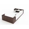 Mueble de recepción de oficina modern LAMINATED