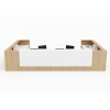 Mueble de recepción de oficina modern LAMINATED