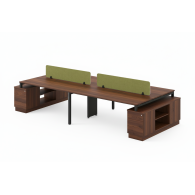 Estación de Trabajo Mueble de oficina NEXO WOOD