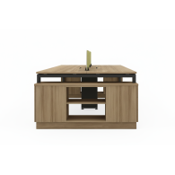 Estación de Trabajo Mueble de oficina NEXO WOOD