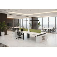 Estación de Trabajo Mueble de oficina NEXO WOOD