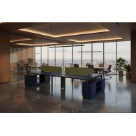 Estación de Trabajo Mueble de oficina NEXO WOOD
