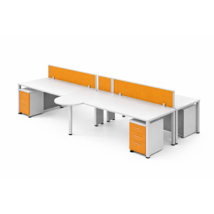 Estación de trabajo para oficina ORBITA CONNECT