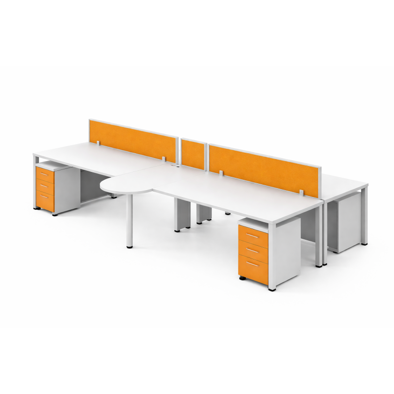 Estación de trabajo para oficina ORBITA CONNECT - Home - Muebles de oficina de alta calidad al mejor precio 