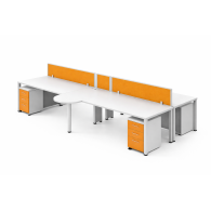 Estación de trabajo para oficina ORBITA CONNECT