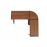 Escritorio forma L mueble de oficina ARKWOOD