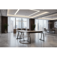 Escritorio forma L mueble de oficina ARKWOOD