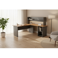 Escritorio Bachiller Escuadra Repisas Librero 140×150