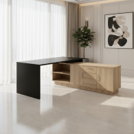 Escritorio Ejecutivo en L Urban Stone