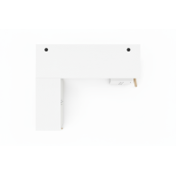 Escritorio Ejecutivo en L Roble Dúo