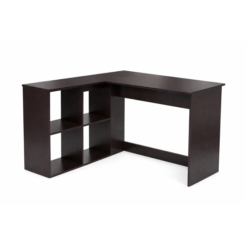 Escritorio en forma de L Marrón Oscuro - Inicio - Muebles de oficina de alta calidad al mejor precio 