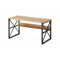 Escritorio Industrial Bravox con Repisa | Muebles para Oficina