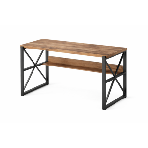 Escritorio Industrial Bravox con Repisa | Muebles para Oficina