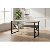 Escritorio Industrial Bravox con Repisa | Muebles para Oficina